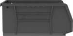 Ordnung Pro Stapelbare Kunststoff-Aufbewahrungsboxen für Garage & Werkstatt – 27,6 x 27,9 x 12,7 cm, Schwarz, 6er-Set – Bild 7