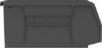 Ordnung Pro Stapelbare Kunststoff-Aufbewahrungsboxen für Garage & Küche – 27,6 x 14 x 12,7 cm, Schwarz, 12er-Set – Bild 7