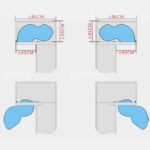 Ordnung Pro Ausziehbares Küchen-Eckkarussell mit Doppelregal für 900-mm-Schränke – Soft-Close, Weiß, Links – Bild 4