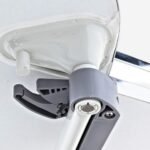 Ordnung Pro Ausziehbares Küchen-Eckkarussell mit Doppelregal für 900-mm-Schränke – Soft-Close, Weiß, Links – Bild 2