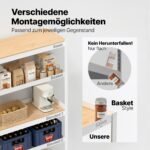 Ordnung Pro Schwerlastregal Lagerregal mit verstellbaren MDF-Böden, Weiß – 40 x 90 x 180 cm – Bild 9